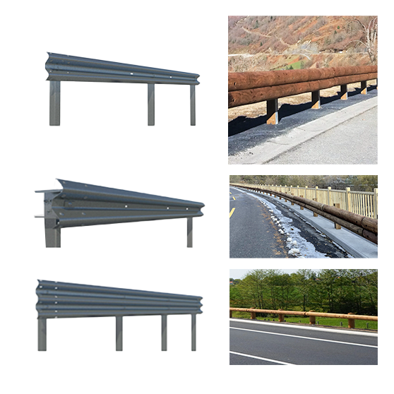 Barreras metálicas y mixtas